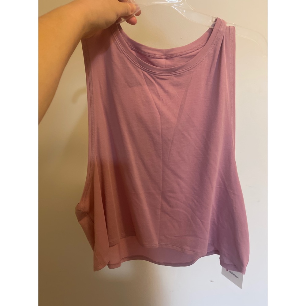 Brand new with tag cut back crop tank